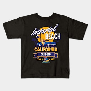 Imperial Beach California Summer Paradise Kids T-Shirt